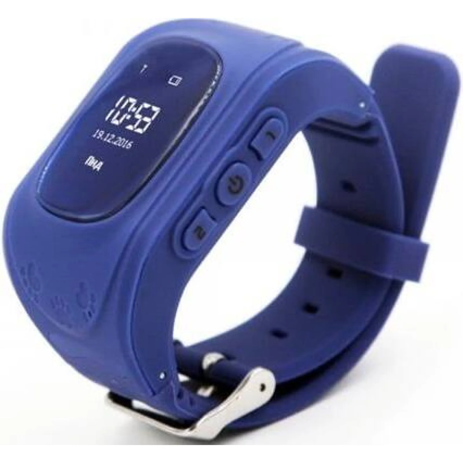 Детские телефон-часы с GPS трекером GOGPS ME K50 Темно синие UA