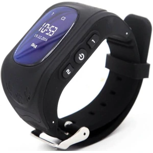 Дитячий телефон-годинник з GPS трекером GOGPS ME K50 Чорний UA