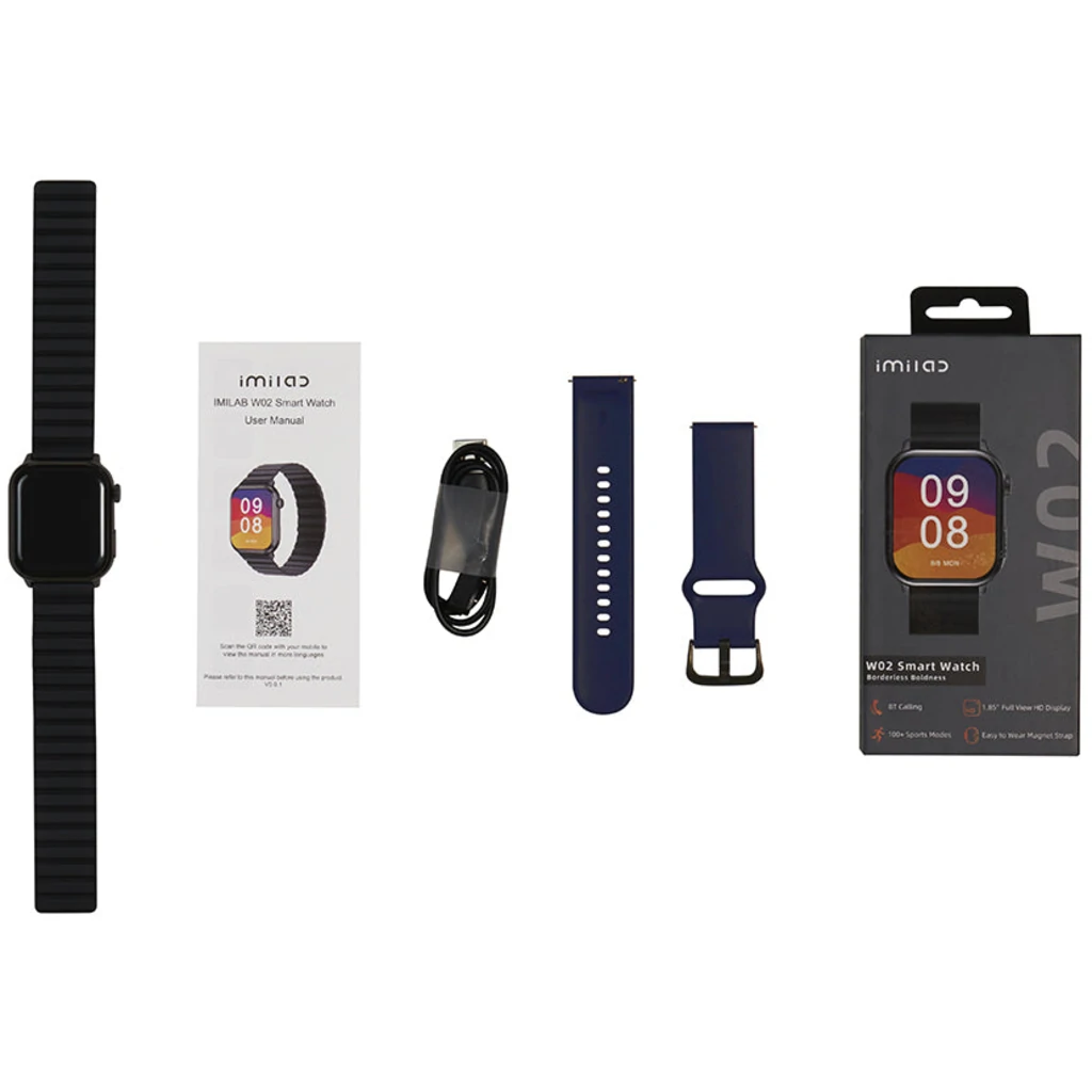 Годинник Xiaomi IMILAB W02 Black (IMISW02)