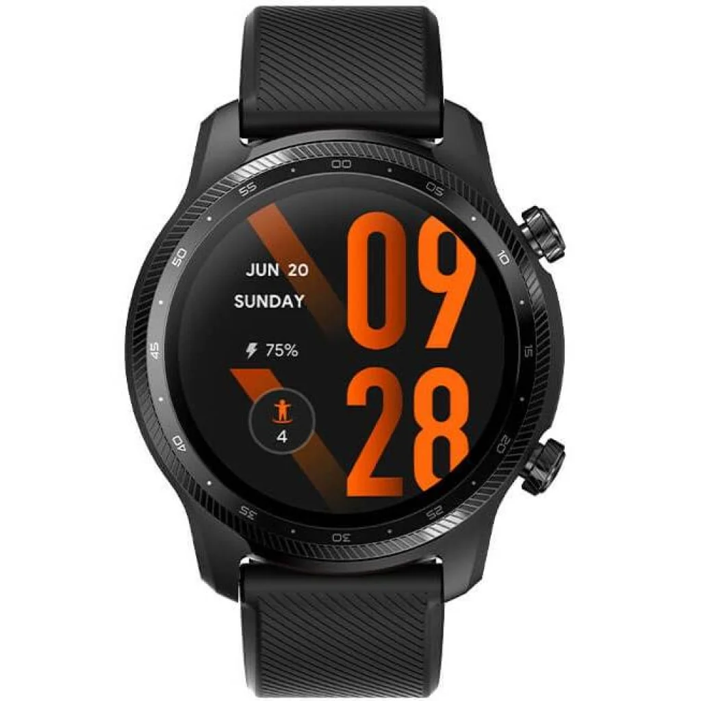 Смарт-годинник MOBVOI TicWatch Pro 3 Ultra GPS Shadow Black