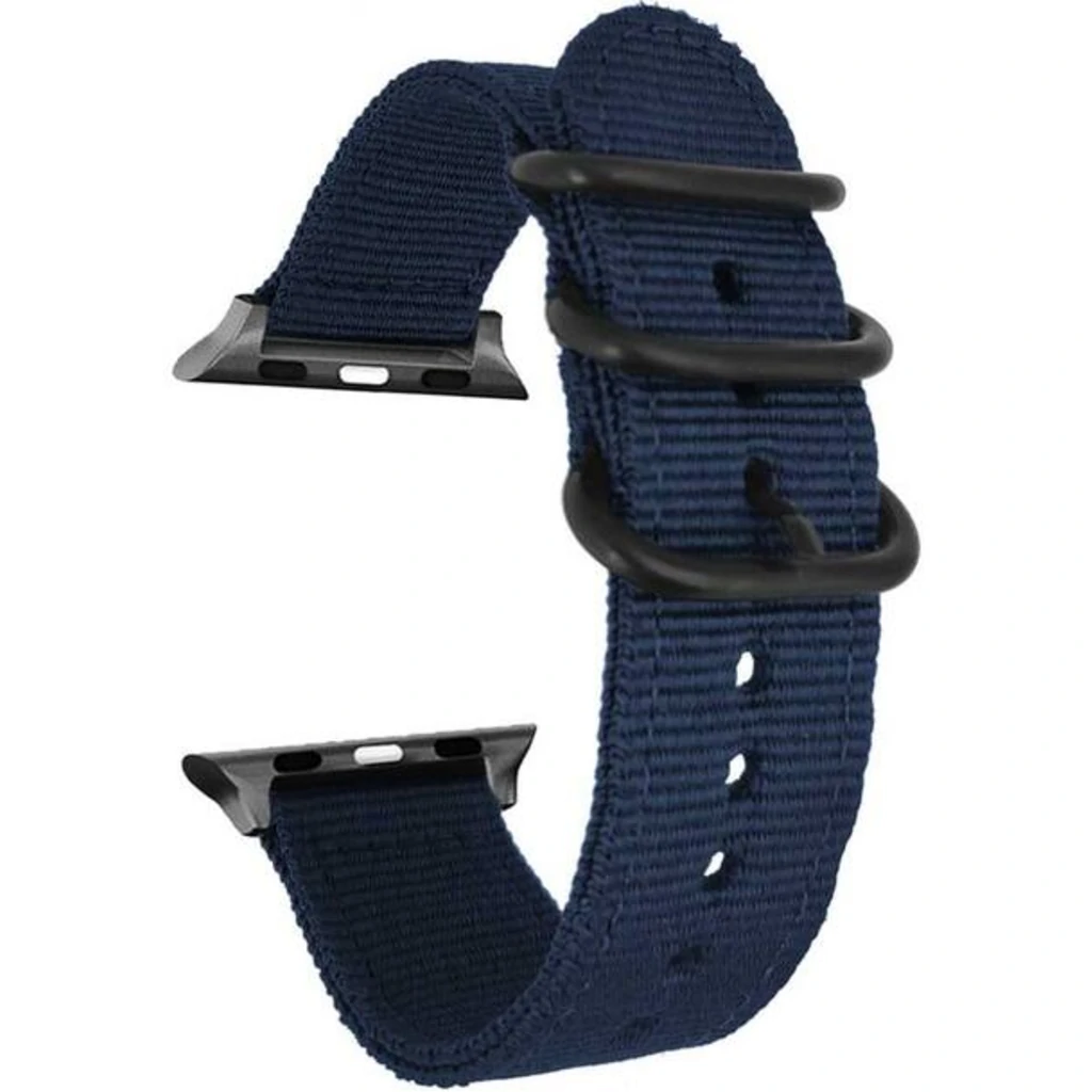 Ремінець Nylon Nato Strap Apple Watch 42mm/44mm Navy Blue
