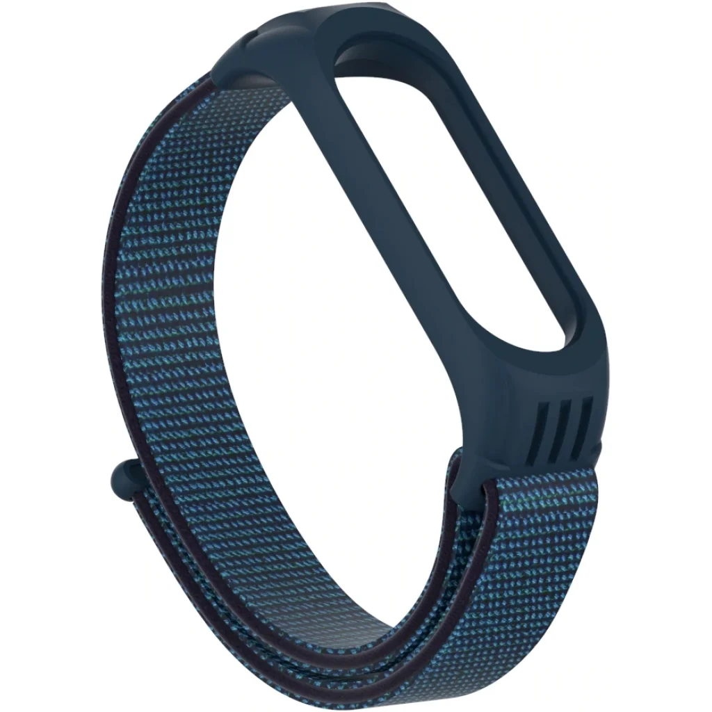 Ремешок Nylon Strap Navy Blue для Mi Band 3, Mi Band 4, Mi Band 5