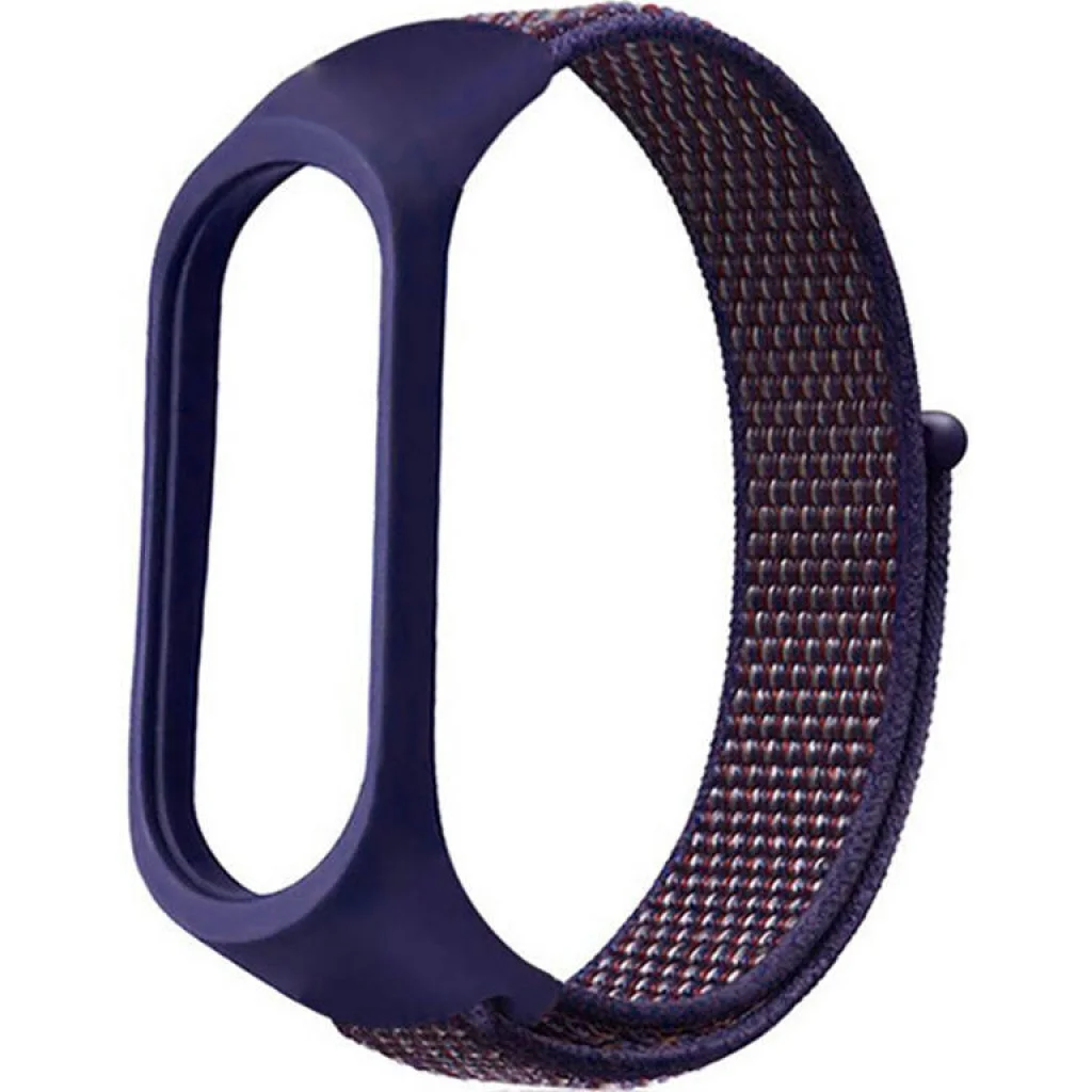 Ремешок Nylon Strap Purple для Mi Band 3, Mi Band 4, Mi Band 5
