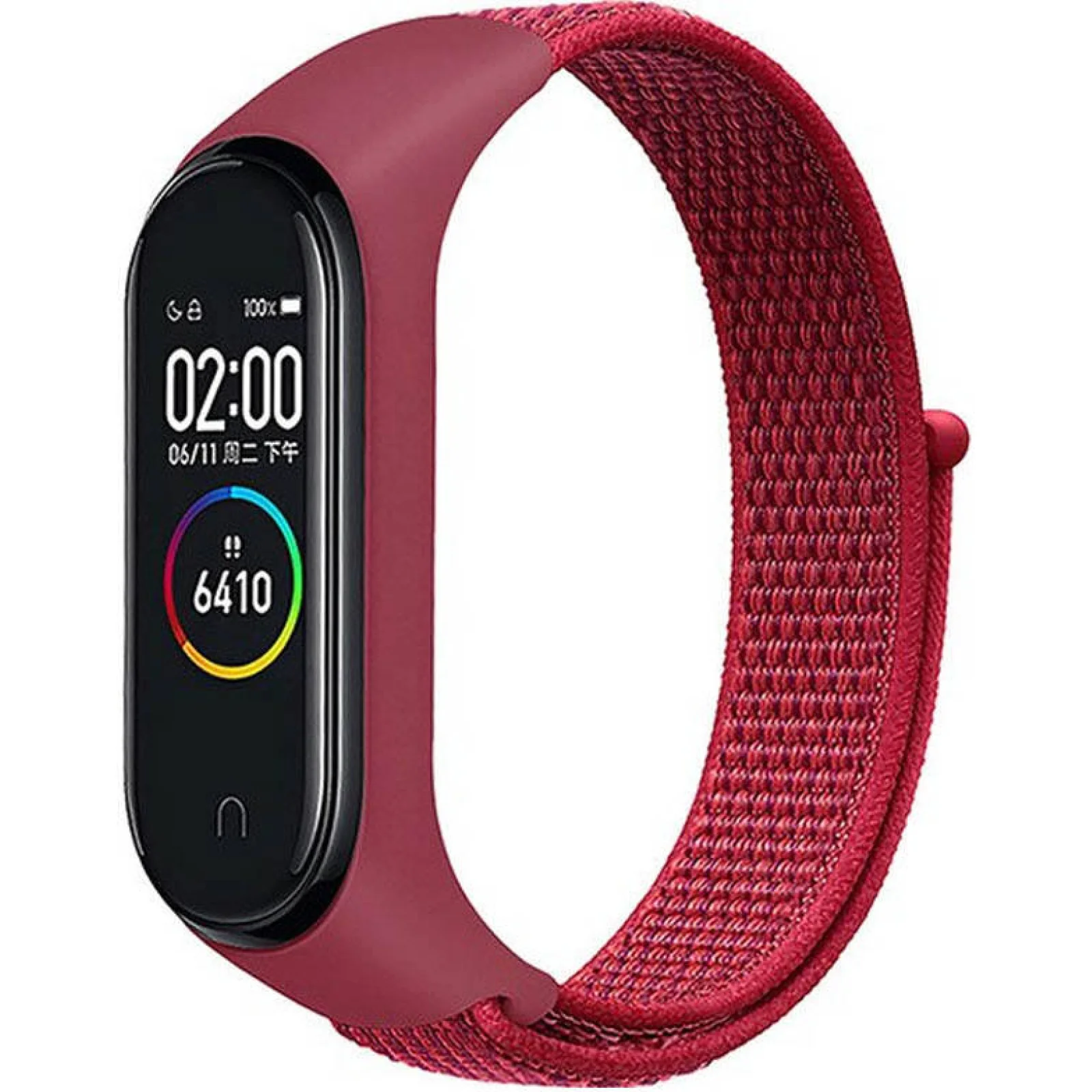 Ремешок Nylon Strap Red для Mi Band 3, Mi Band 4, Mi Band 5