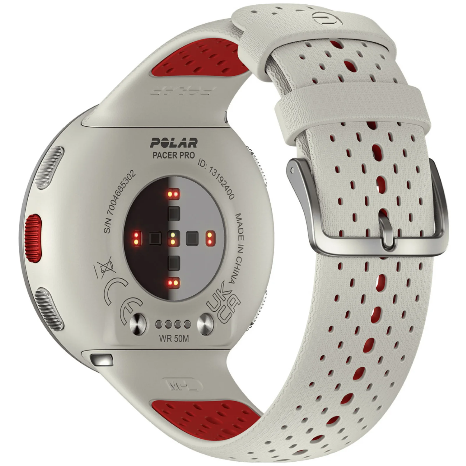 Спортивний годинник Polar Pacer Pro White/Red S/L (900102180)