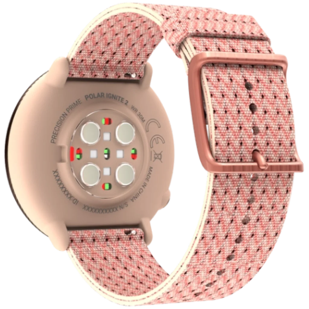 Спортивний годинник Polar Ignite 2 Rose Gold & Pink S/M (90085186)