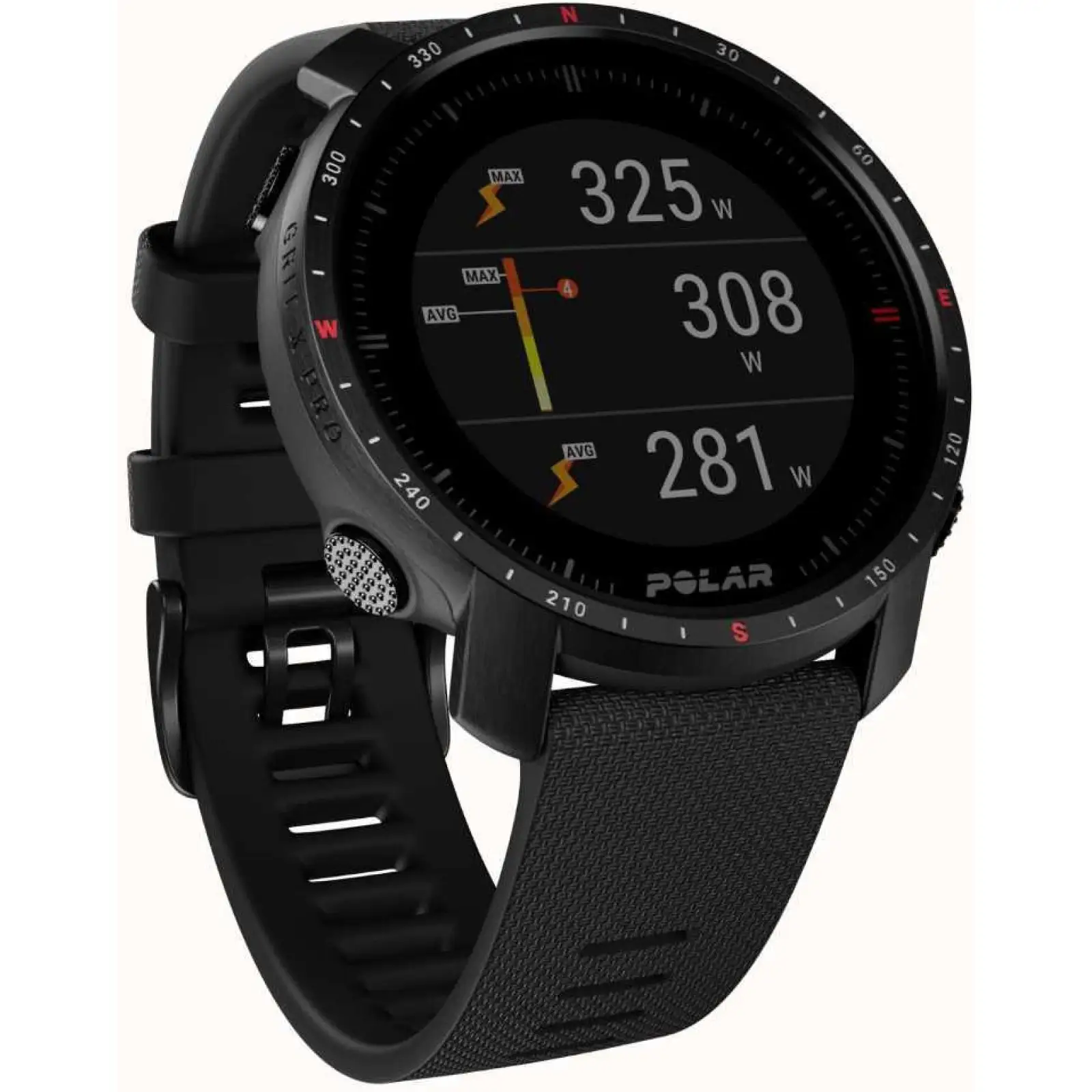 Спортивний годинник Polar Grit X Pro Black DLC M/L (90085773)
