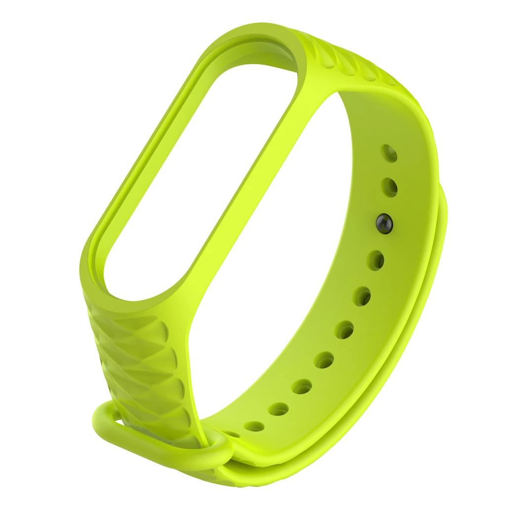 Браслет Ribbed Mi Band 3, Mi Band 4 Light Green
