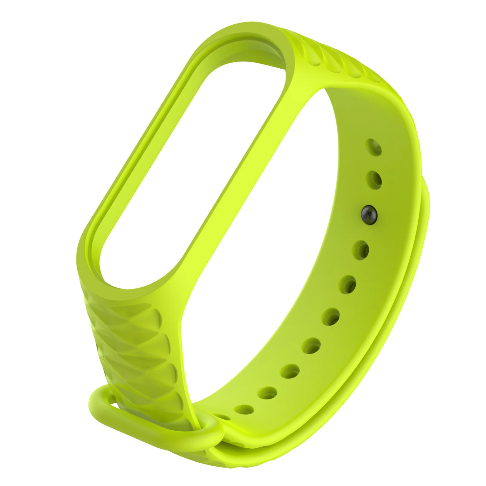 Браслет Ribbed Mi Band 3, Mi Band 4 Light Green