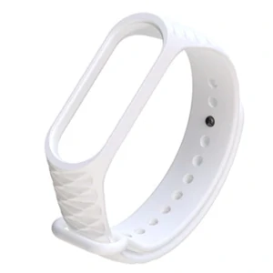 Браслет Ribbed Mi Band 3, Mi Band 4 White