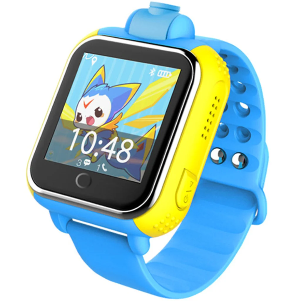 Годинники дитячі з GPS трекером SmartWatch TD-07 (Q20) GPS-Tracking 3G Blue