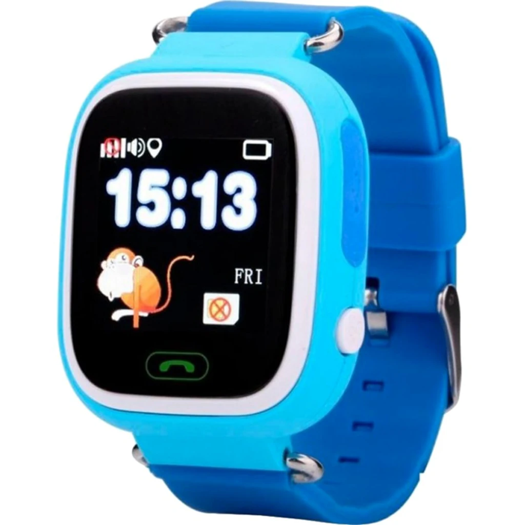 Часы детские с GPS трекером Smart Baby Q100 Blue