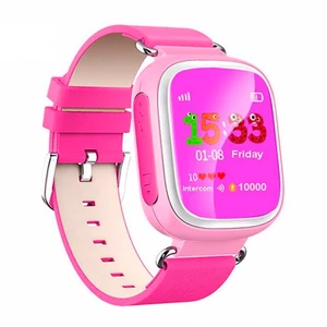 Колір: Рожевий - Дитячий годинник UWatch Q80 Kid Smart Watch Pink