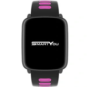 Смарт-часы SmartYou Х1 Sport Black/Pink (SWX1SBLP)