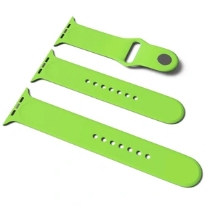 Колір: Зелений - Силіконовий ремінець Apple Watch Sport Band 42mm/44mm S/M&M/L 3pcs Green (HQCo)