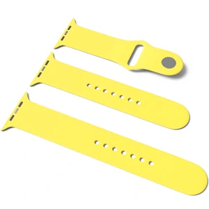 Колір: Жовтий - Силіконовий ремінець Apple Watch Sport Band 42mm/44mm S/M&M/L 3pcs Yellow (HQCo)