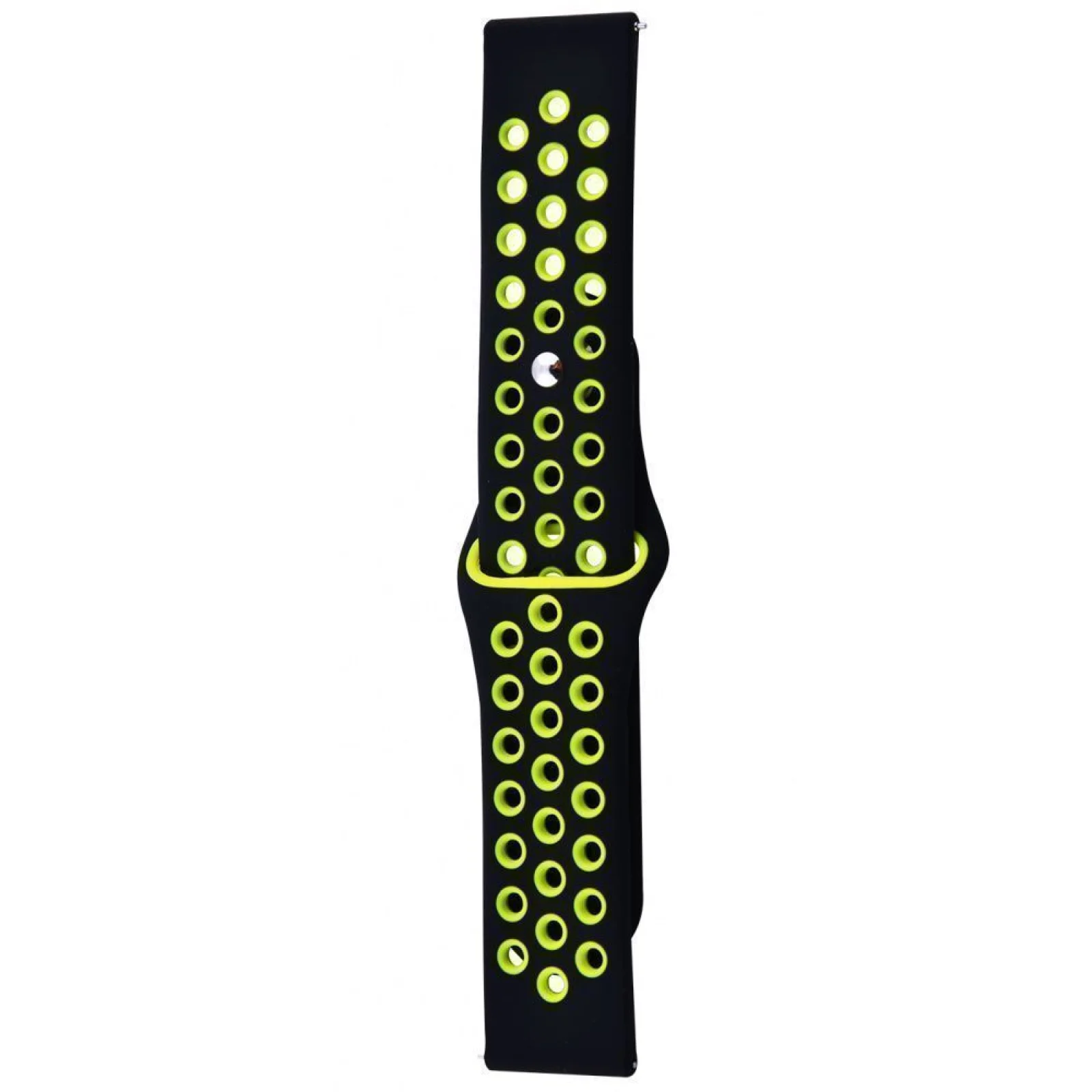 Силиконовый ремешок Sport Nike+ для Apple Watch 42mm/44mm Black/Green (HQCo)