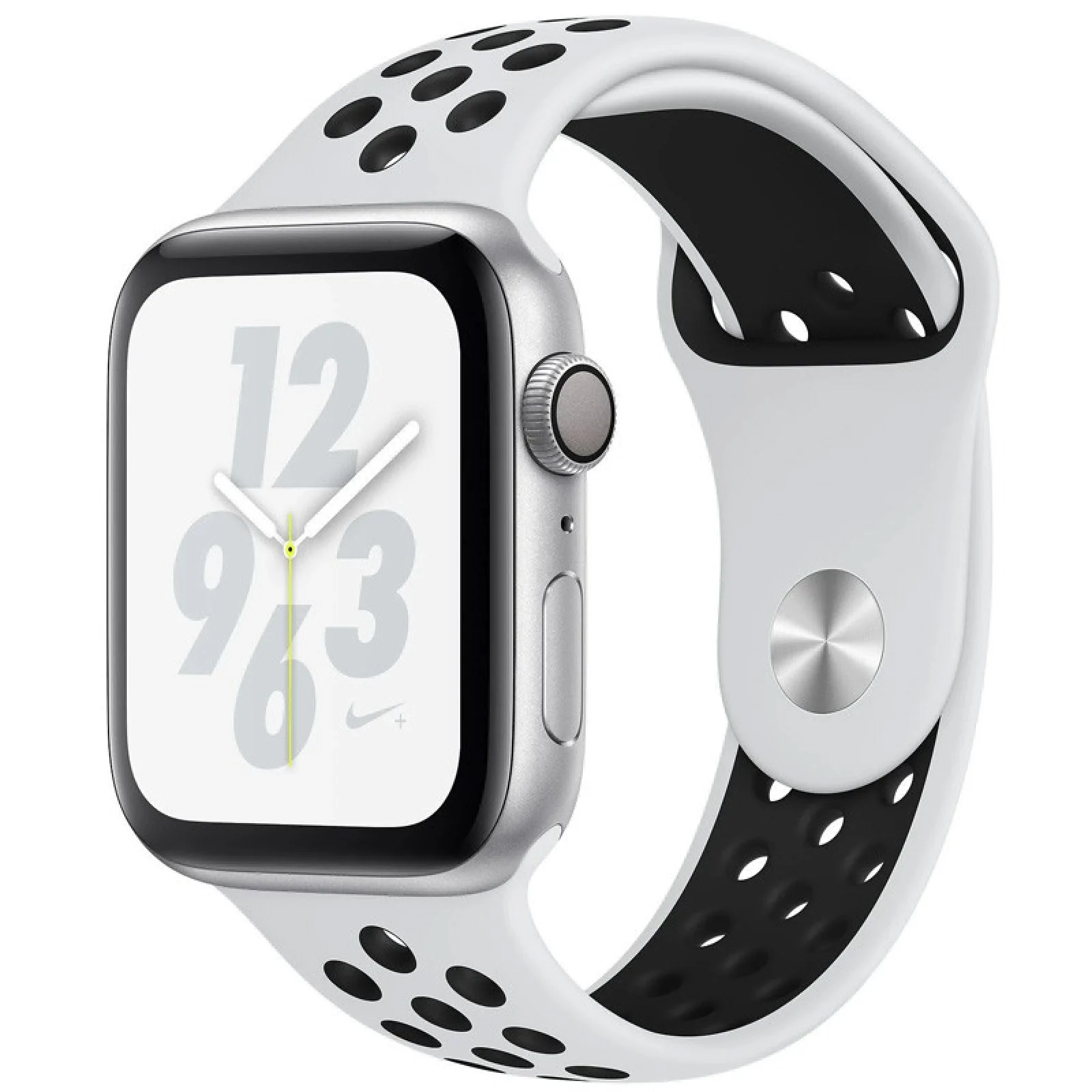 Силиконовый ремешок Sport Nike+ для Apple Watch 42mm/44mm White/Black (HQCo)