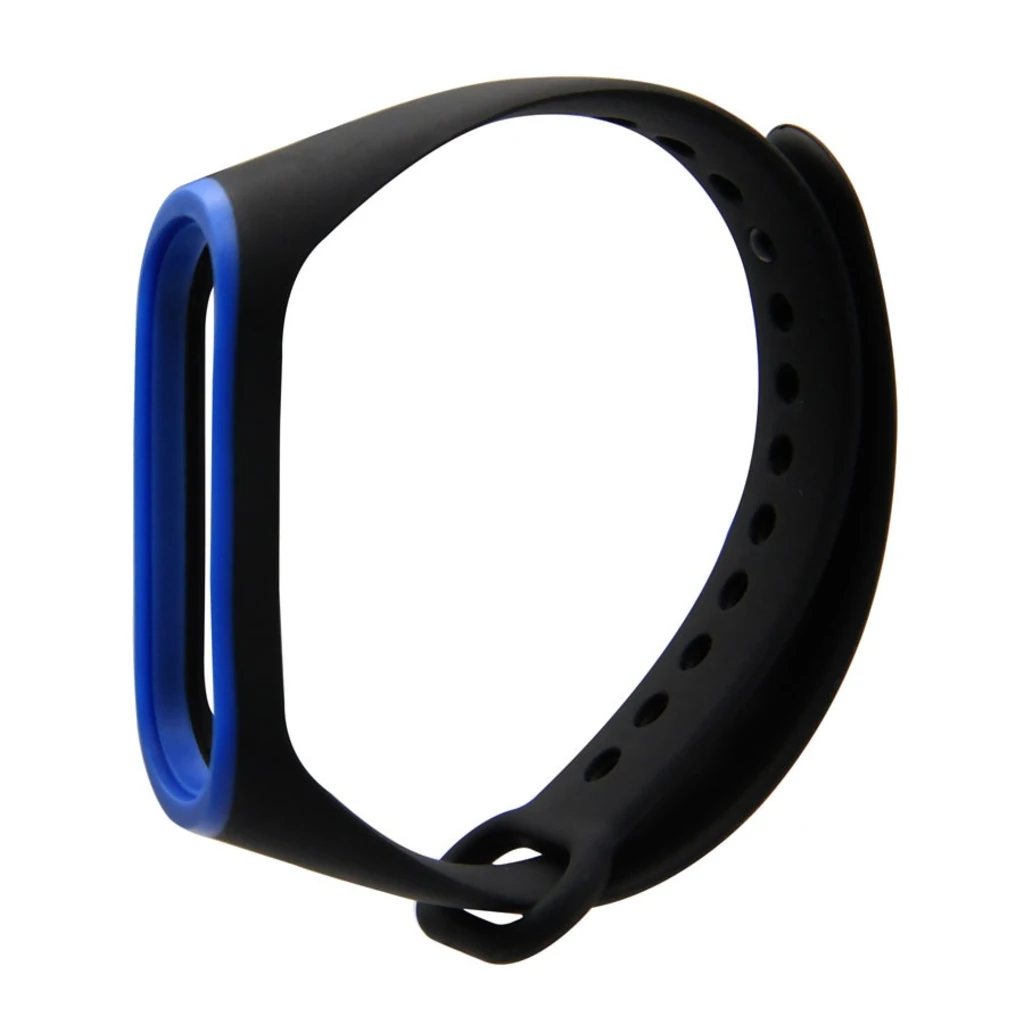 Браслет Mi Band 3, Mi Band 4 Black Blue