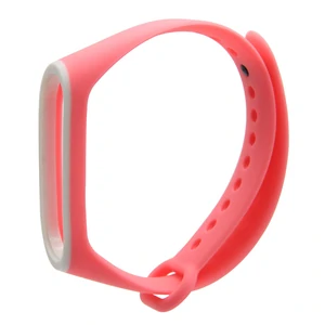 Браслет Mi Band 3, Mi Band 4 Pink White
