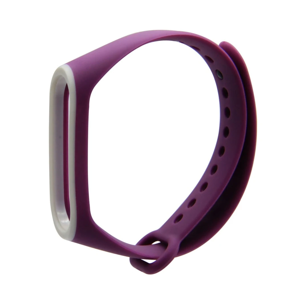 Браслет Mi Band 3, Mi Band 4 Purple White