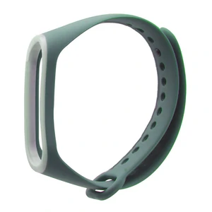 Цвет: Зеленый - Браслет Mi Band 3, Mi Band 4 Turquoise White