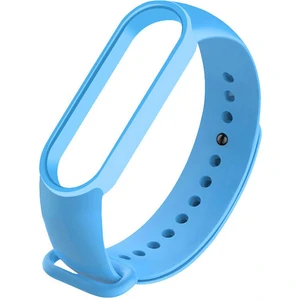 Силіконовий ремінець для Xiaomi Mi Band 5 Light Blue