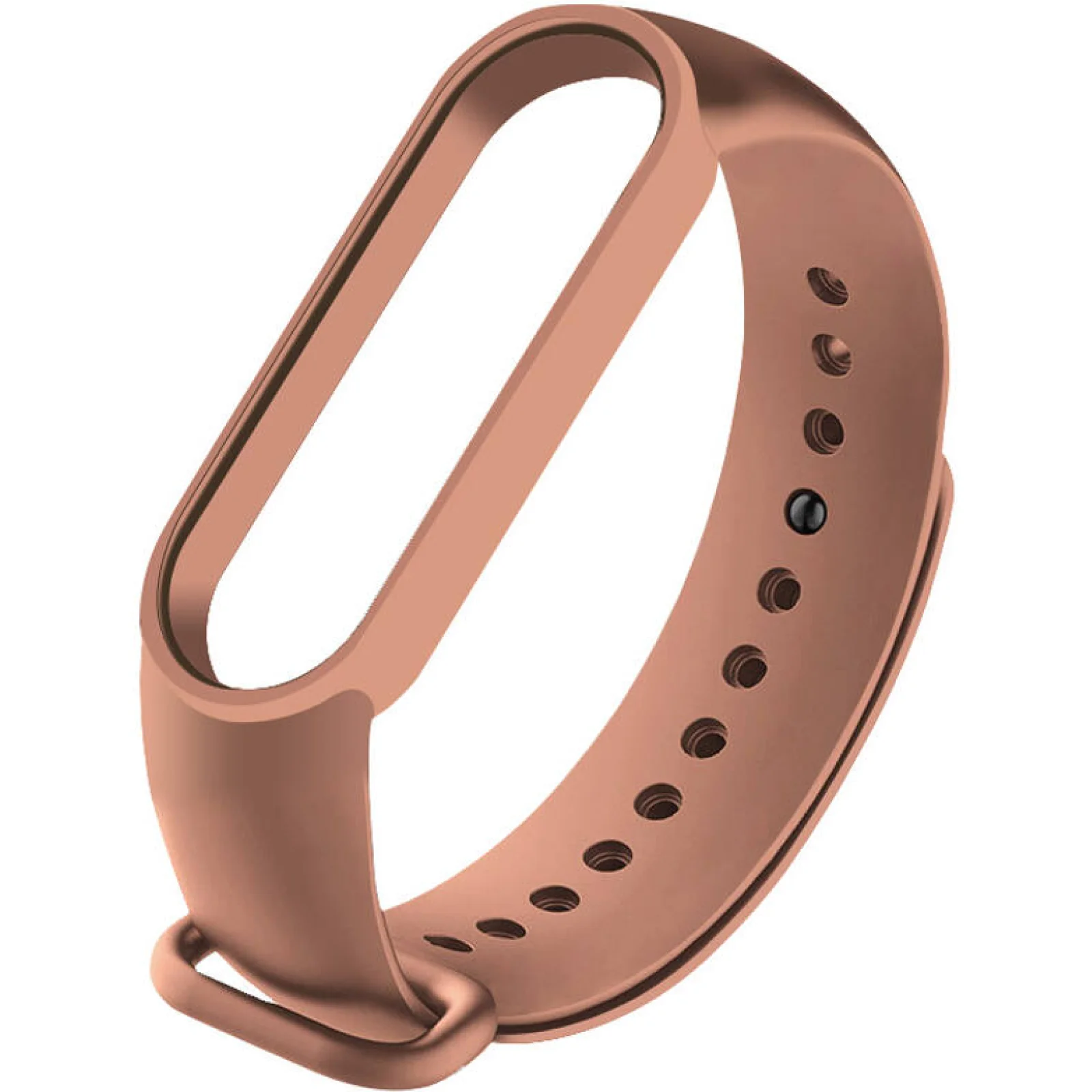 Силіконовий ремінець для Xiaomi Mi Band 5 Brown