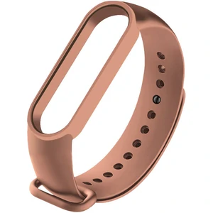 Колір: Коричневий - Силіконовий ремінець для Xiaomi Mi Band 5 Brown