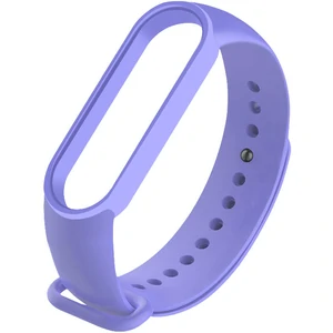 Силиконовый ремешок для Xiaomi Mi Band 5 Elegant Purple