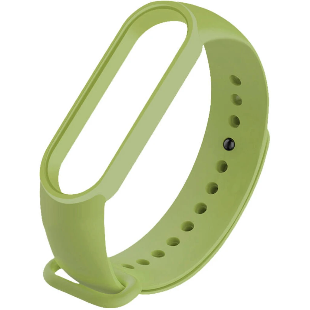Силіконовий ремінець для Xiaomi Mi Band 5 Mint
