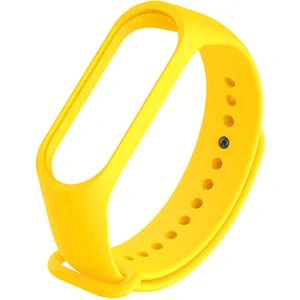 Силіконовий ремінець для Xiaomi Mi Band 5 Neon Yellow