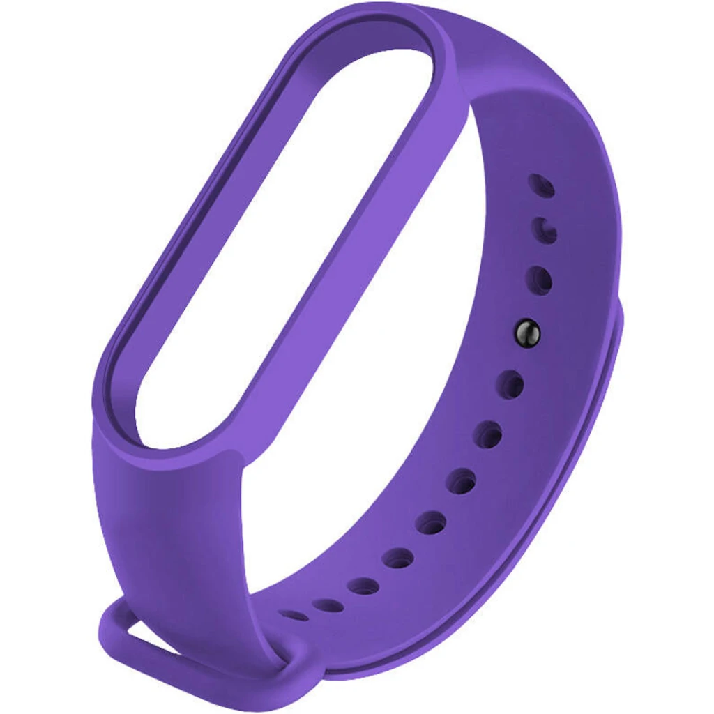Силиконовый ремешок для Xiaomi Mi Band 5 Violet