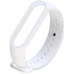 Колір: Білий - Силіконовий ремінець для Xiaomi Mi Band 5 White