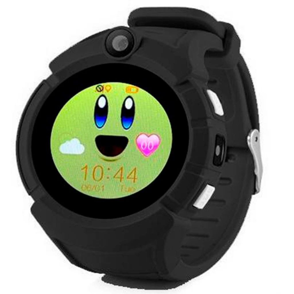 Часы детские с GPS трекером SmartWatch 620 (Q360) GPS-Tracking Watch Black