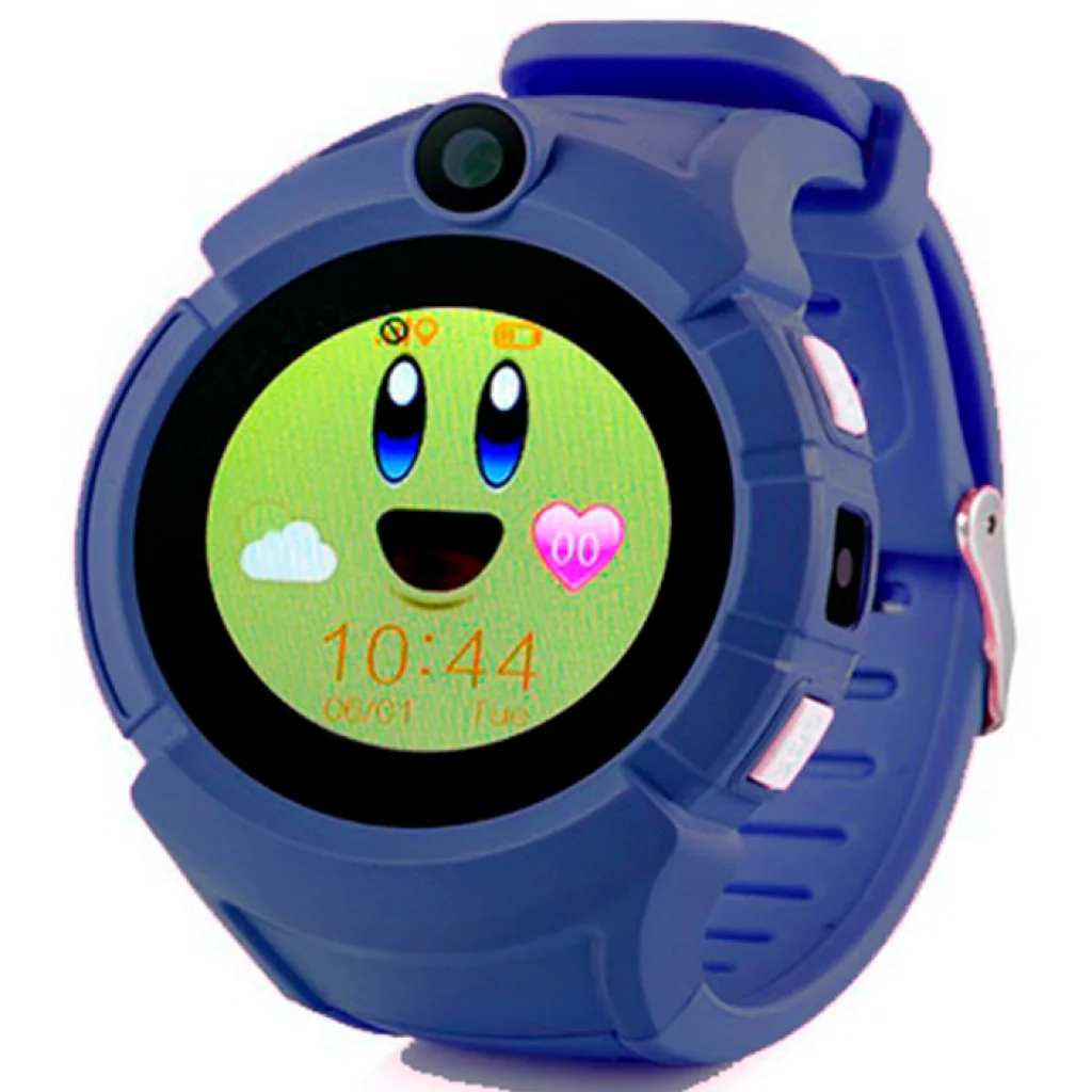 Годинники дитячі з GPS трекером SmartWatch 620 (Q360) GPS-Tracking Watch Blue