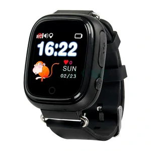 Дитячий годинник SmartWatch TD-02s GPS-Tracking WiFi Watch Black