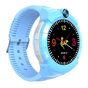Дитячий годинник SmartWatch S-02 GPS-Tracking Watch Blue