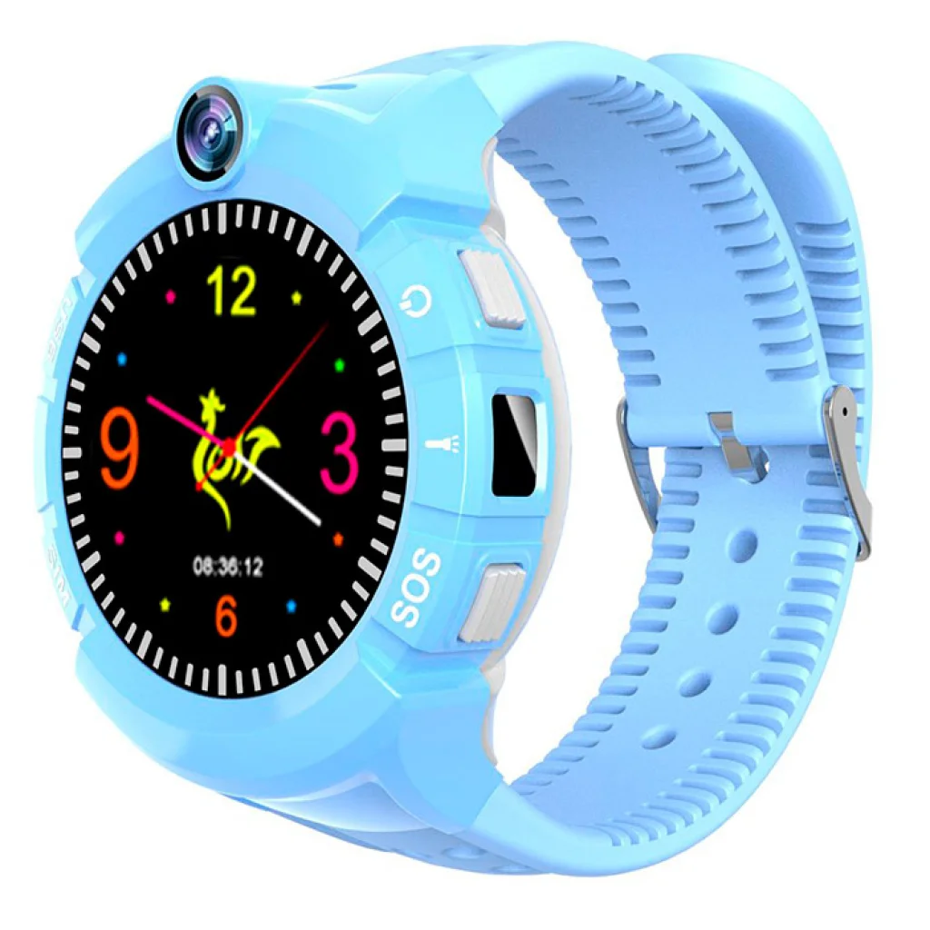 Годинники дитячі з GPS трекером SmartWatch S-02 GPS-Tracking Watch Blue