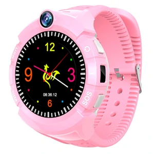 Дитячий годинник SmartWatch S-02 GPS-Tracking Watch Pink