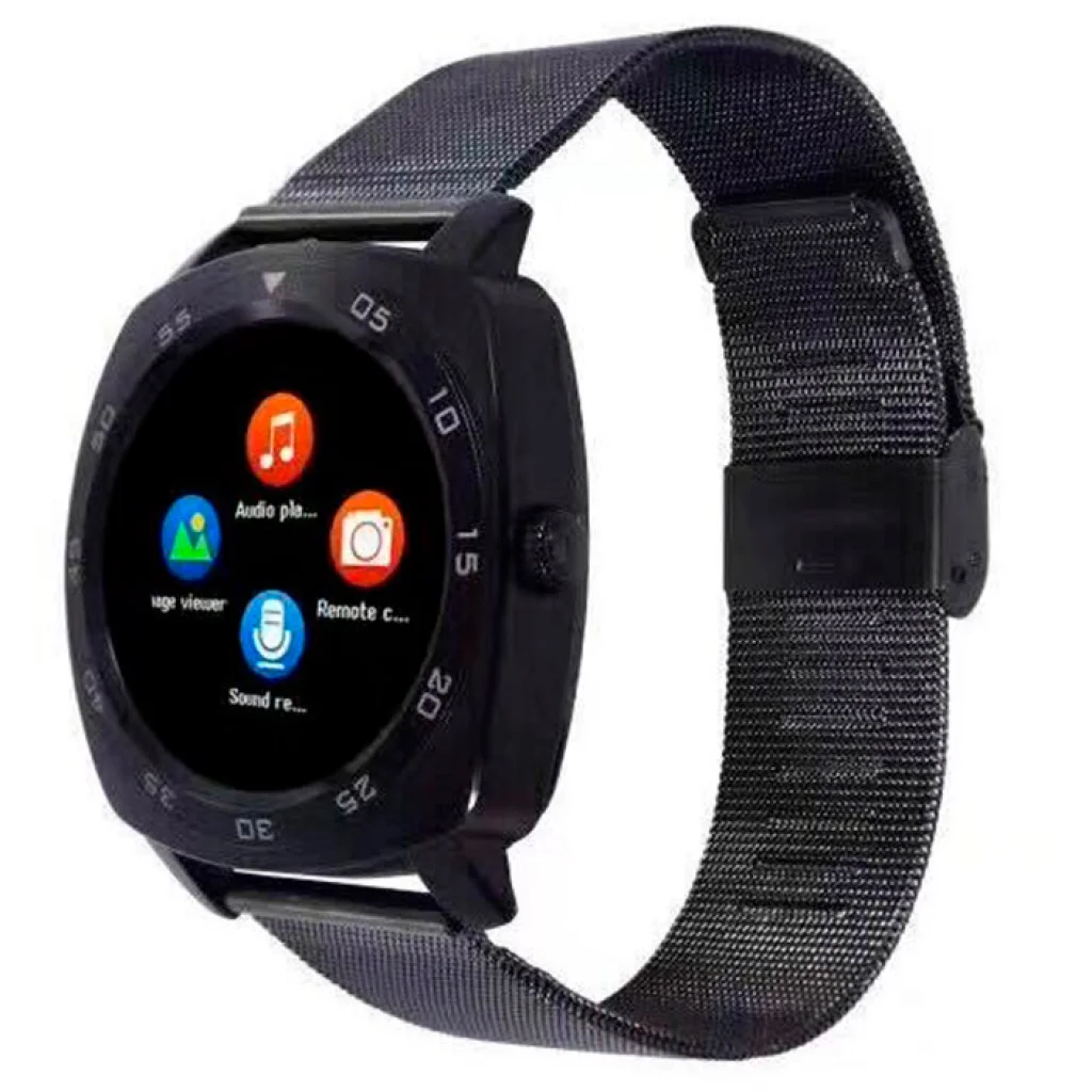 Смарт-часы Smart Watch S7 Black (with SIM + MicroSD + Camera)