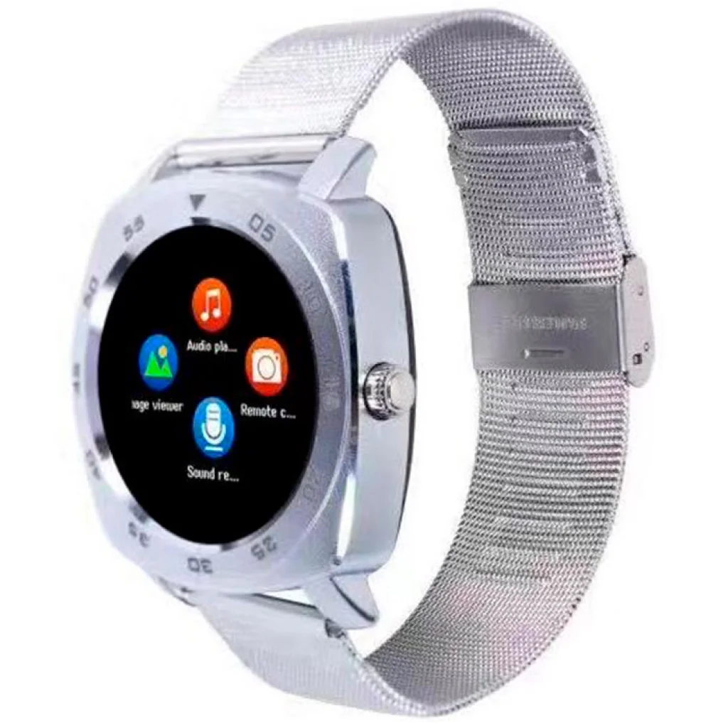 Смарт-часы Smart Watch S7 Silver (with SIM + MicroSD + Camera)