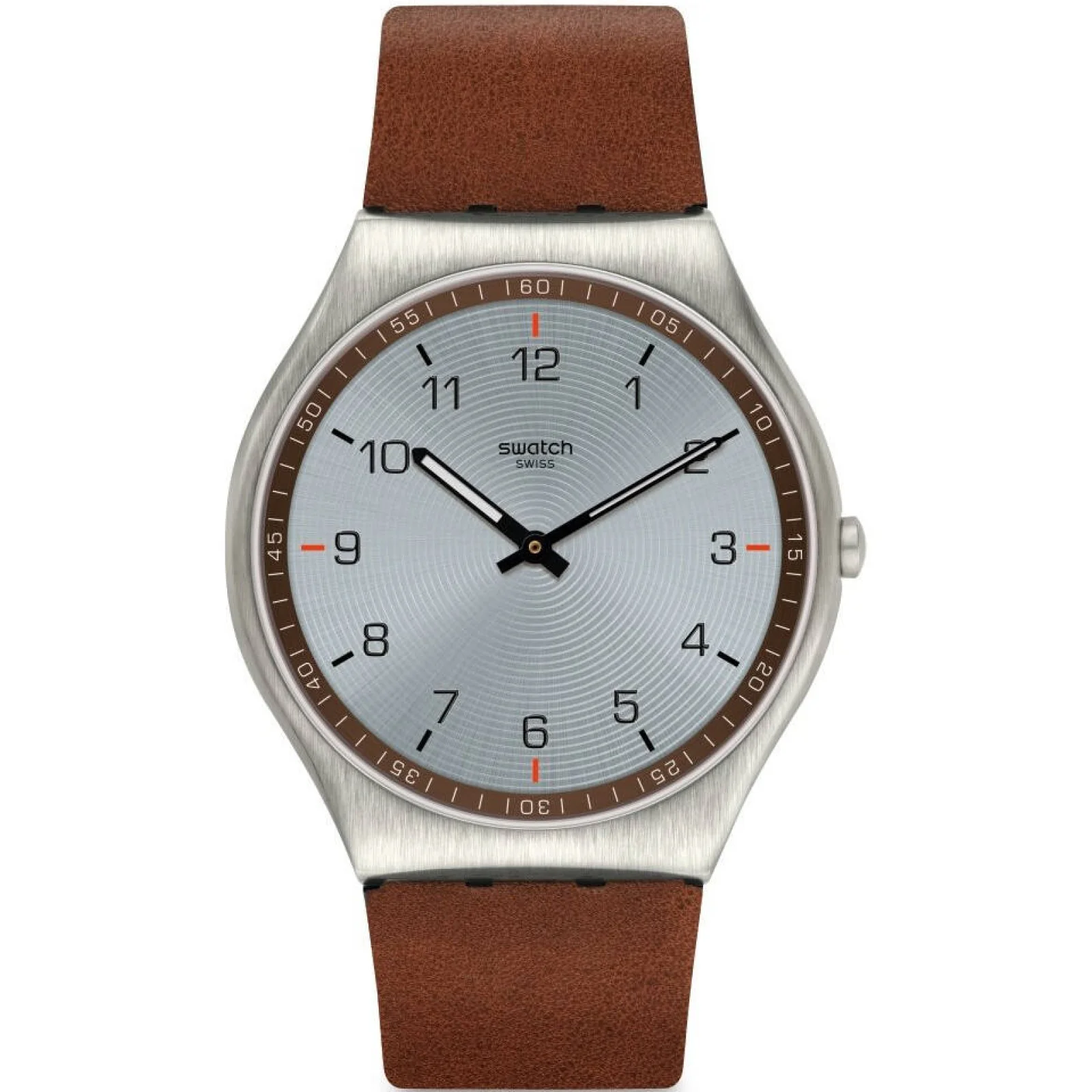Часы Swatch Skin Suit Brown SS07S108