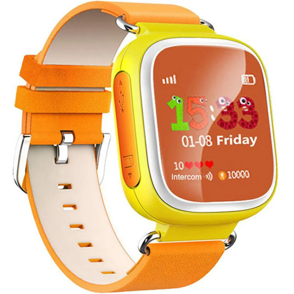 Годинники дитячі з GPS трекером UWatch Q80 Kid Smart Watch Orange
