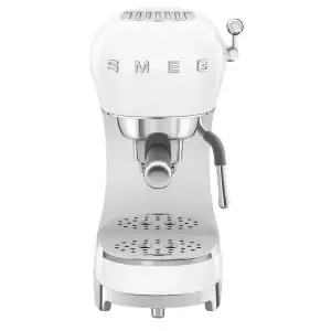Кофеварка рожковая SMEG, White retro ECF02WHEU