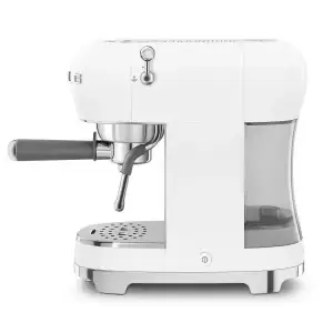 Кавоварка ріжкова SMEG, White retro ECF02WHEU