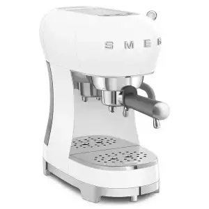 Кавоварка ріжкова SMEG, White retro ECF02WHEU