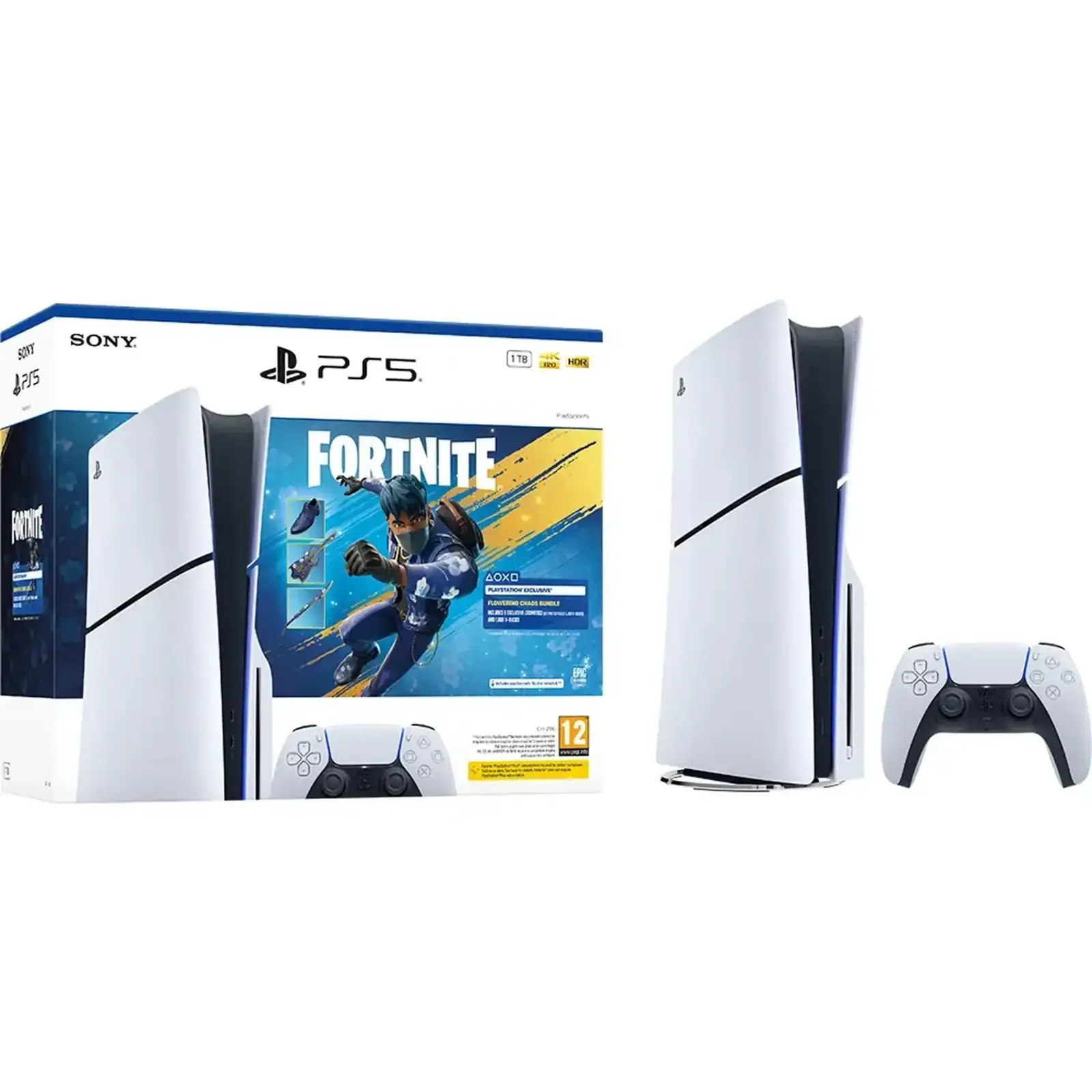 Ігрова приставка Sony PlayStation 5 Slim Fortnite Flowering Chaos Bundle (1000049838)