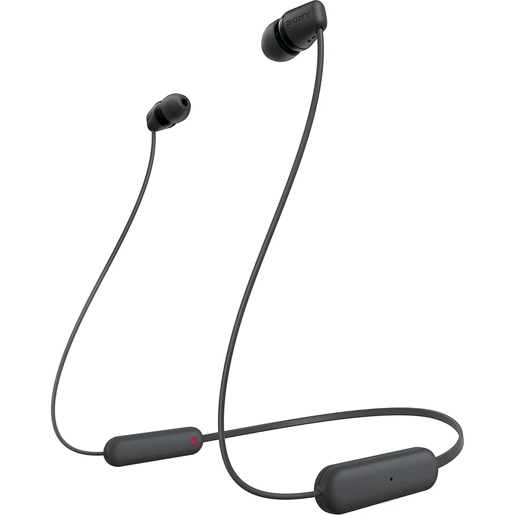 Навушники SONY WI-C100 Black (WIC100B.CE7)