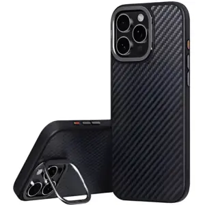 Чохол Comma Kevlar Magnetic Series Black для iPhone 16 Pro